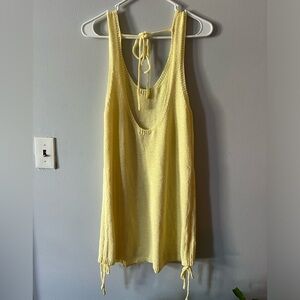 Mabel crochet mini dress